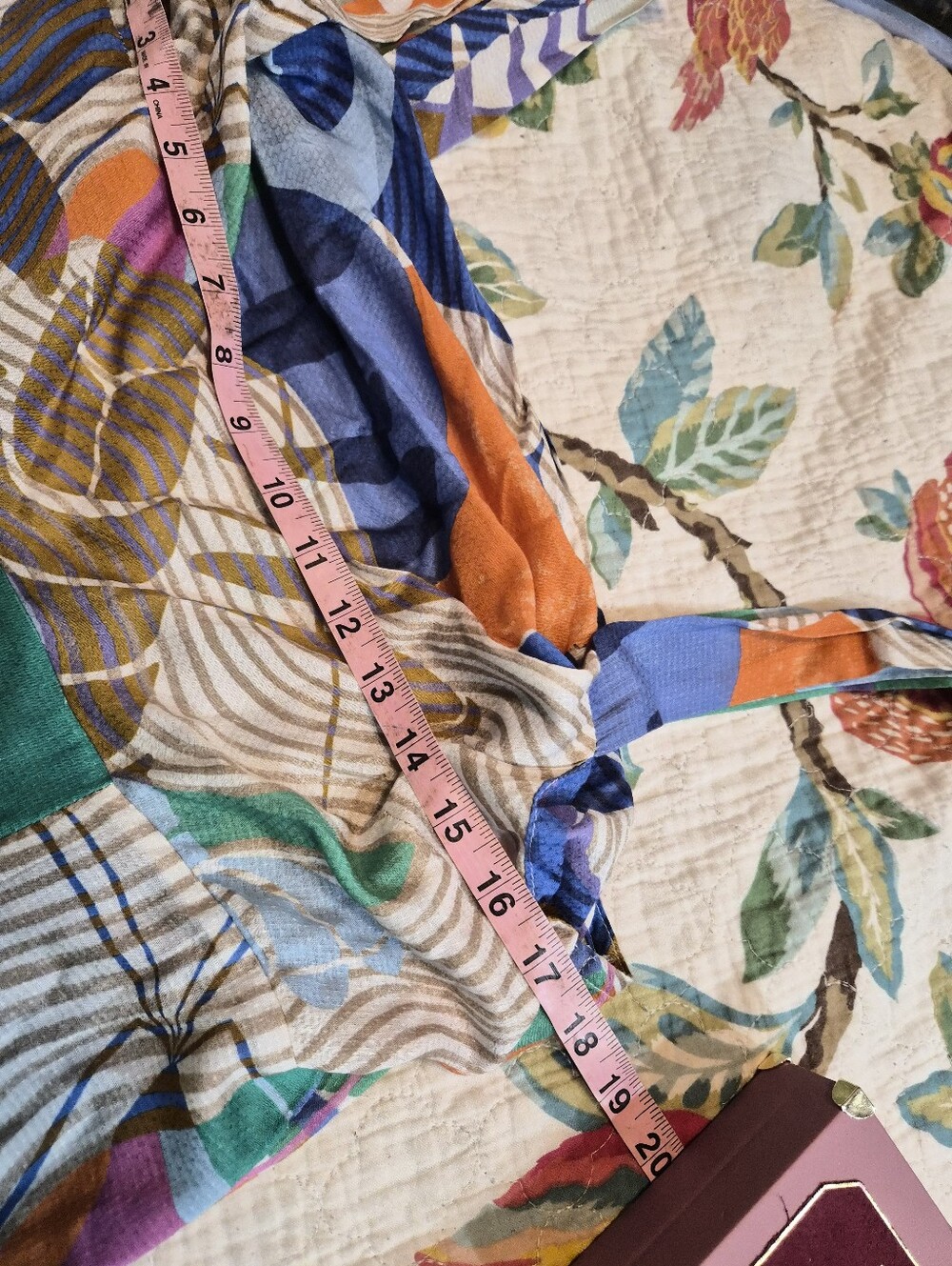 Anthropologie Celandine Beaded Market Stall Multi-Color Printed Maxi Dress Size - Picture 6 of 10